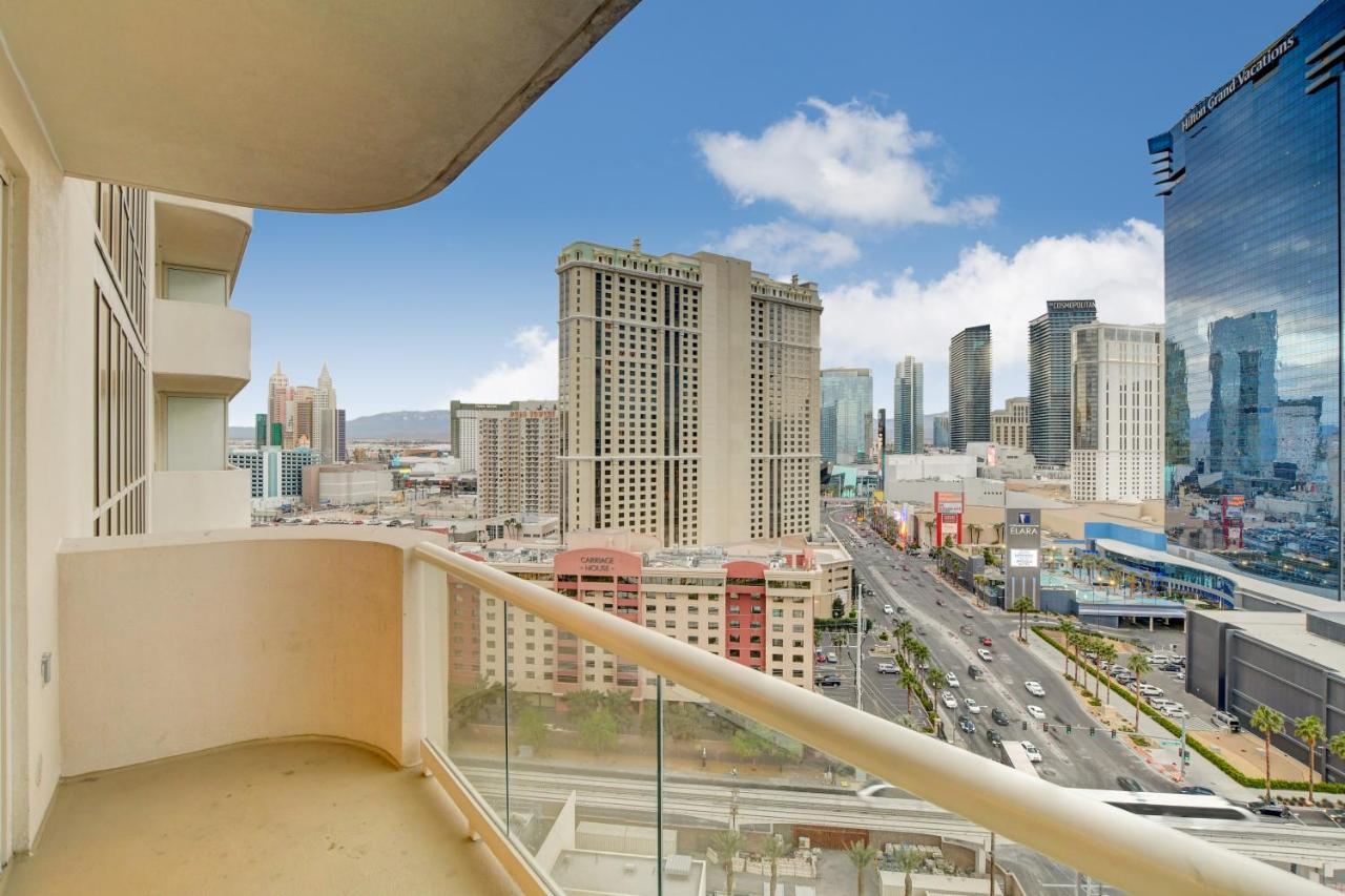 Balcony Full Strip View Suite Mgm Signature Free Valet Las Vegas Zewnętrze zdjęcie