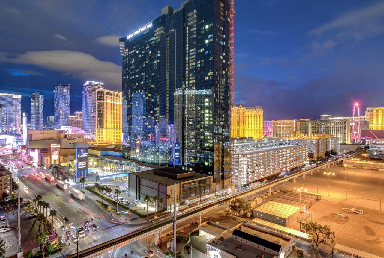 Balcony Full Strip View Suite Mgm Signature Free Valet Las Vegas Zewnętrze zdjęcie