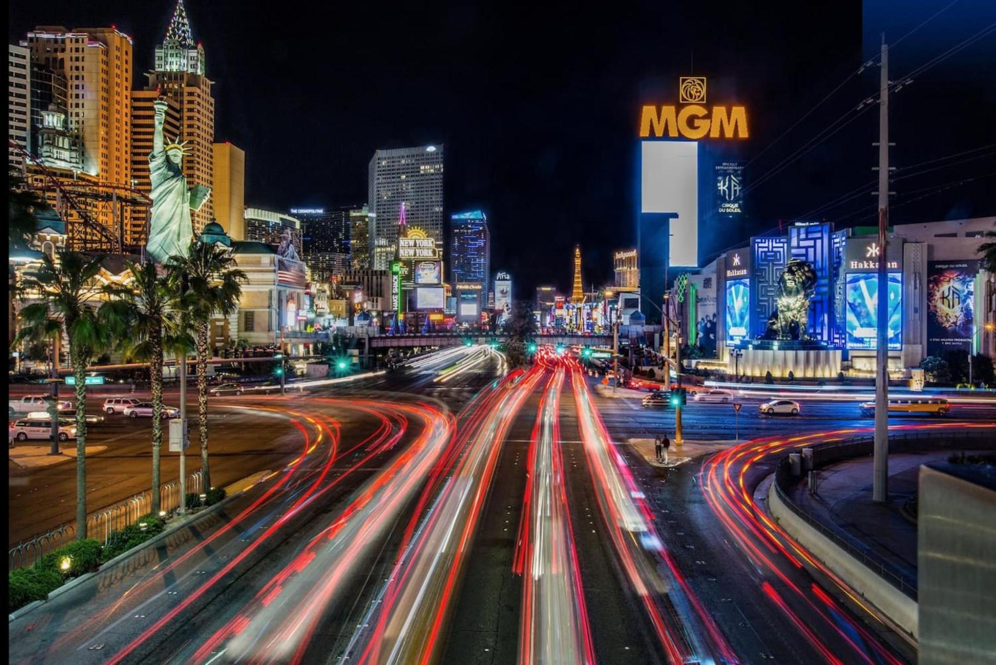 Balcony Full Strip View Suite Mgm Signature Free Valet Las Vegas Zewnętrze zdjęcie